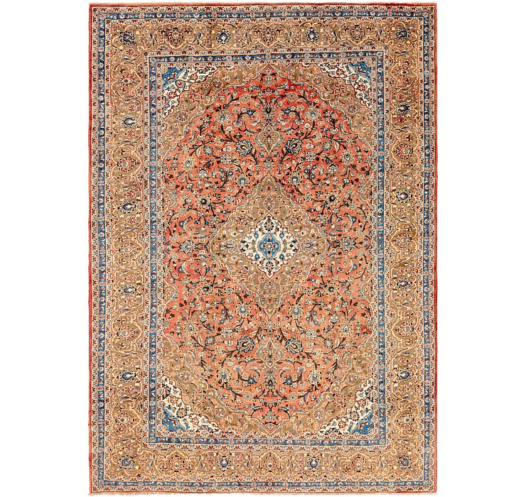9' 7 x 13' 7 Kashan Persian Rug