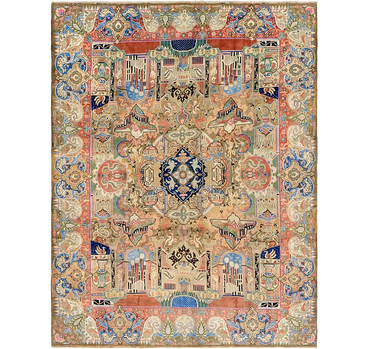 10' x 12' 9 Kashmar Persian Rug