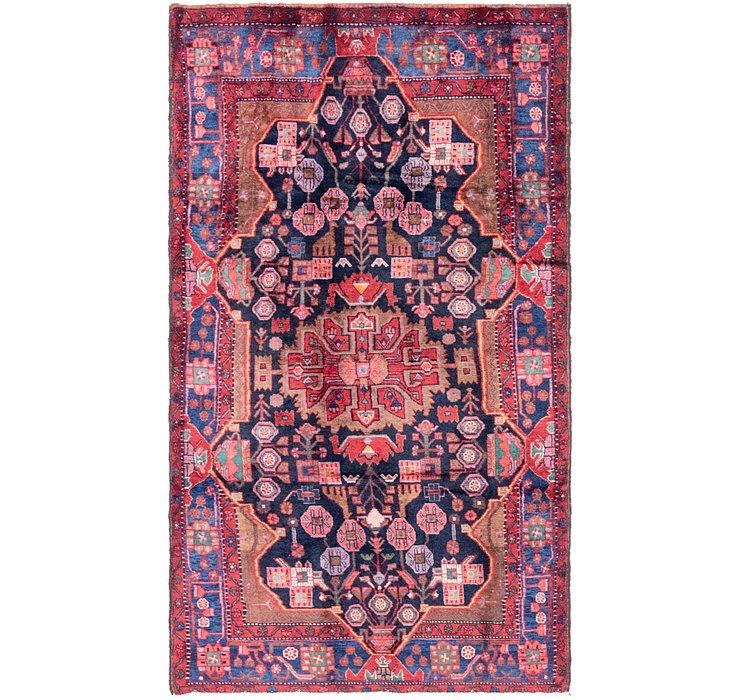 4' 9 x 8' 7 Nahavand Persian Rug