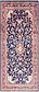 4' 5 x 10' 3 Farahan Persian Runner Rug thumbnail image 1