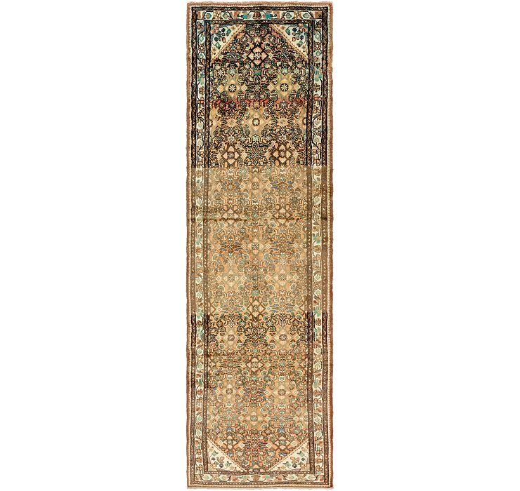 3' 5 x 12' 8 Hossainabad Persian Run...