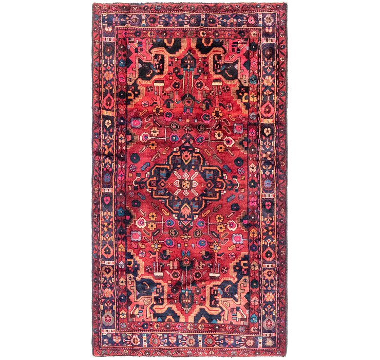 4' 8 x 9' Hamedan Persian Rug