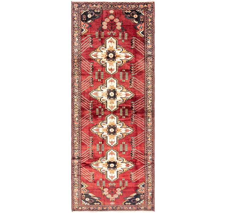 5' x 13' 4 Hamedan Persian Runner ...