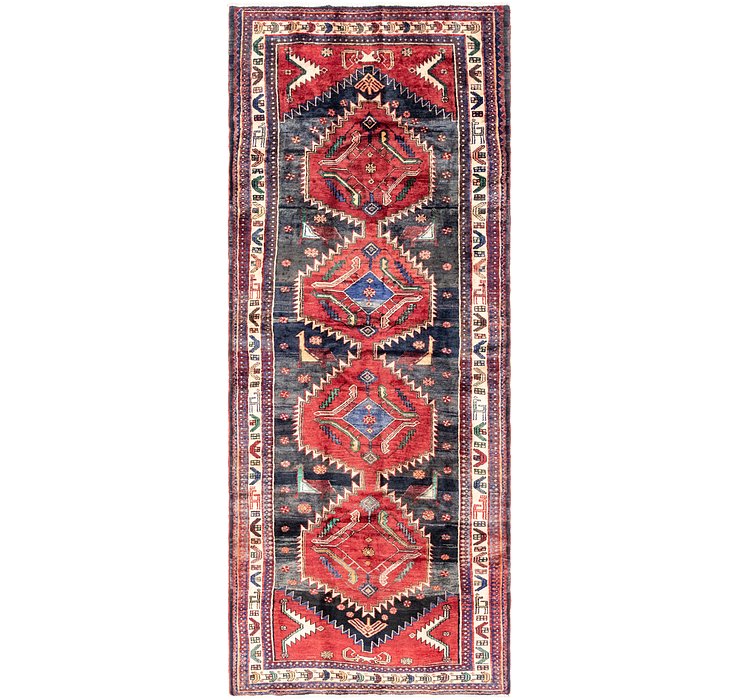 5' x 12' 7 Hamedan Persian Runner ...