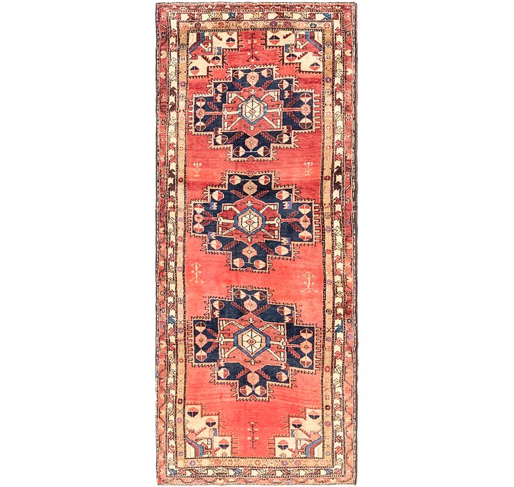 4' 4 x 11' Hamedan Persian Runner ...