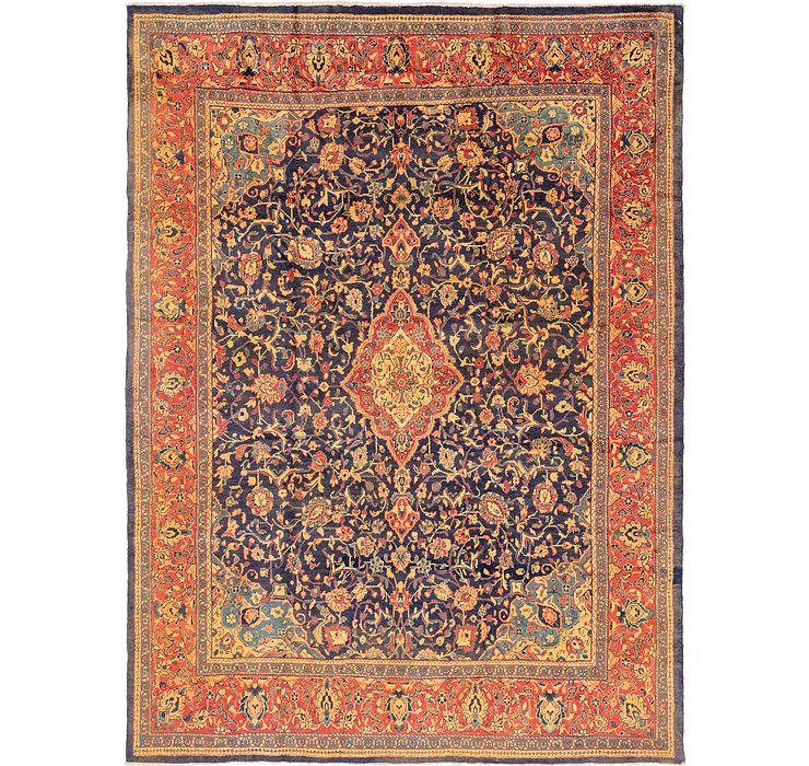 10' x 13' 4 Mahal Persian Rug