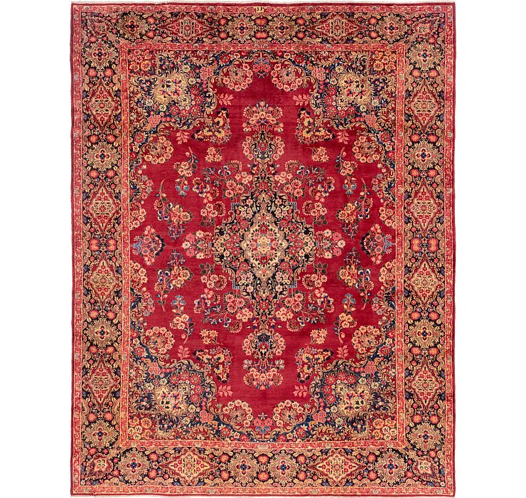 10' 7 x 13' 7 Yazd Persian Rug