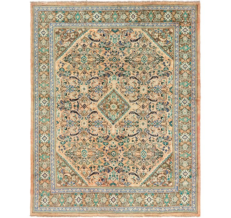 10' x 12' 6 Mahal Persian Rug