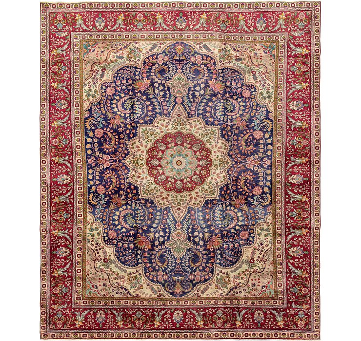 HandKnotted 9' 9 x 12' 1 Tabriz Persian Rug