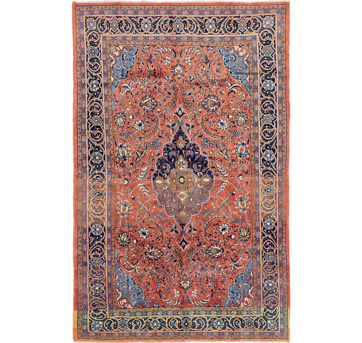 7' 9 x 12' 4 Golpayegan Persian Rug
