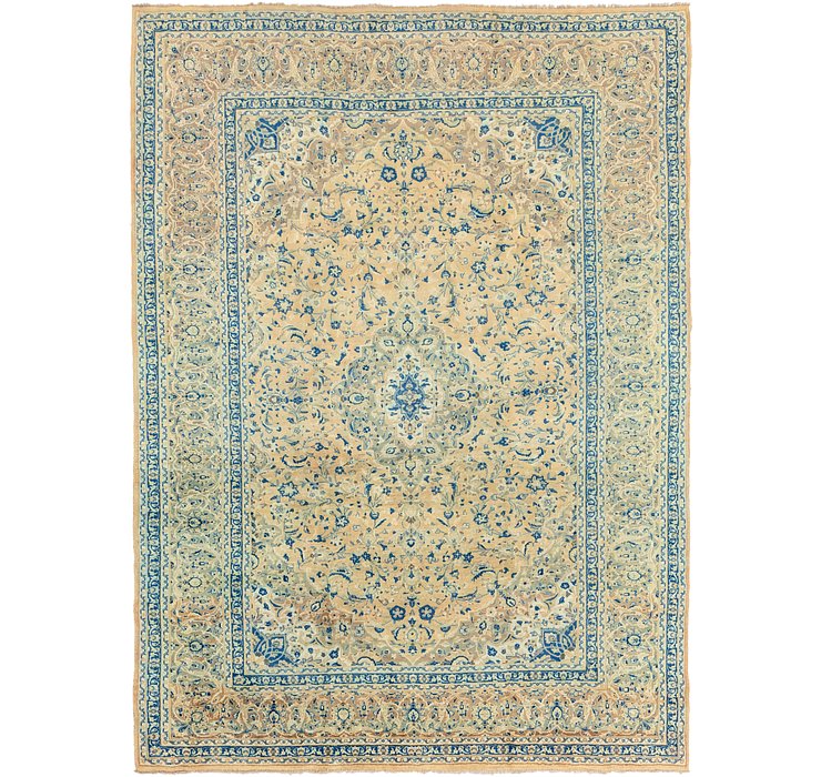 9' 7 x 13' Mashad Persian Rug