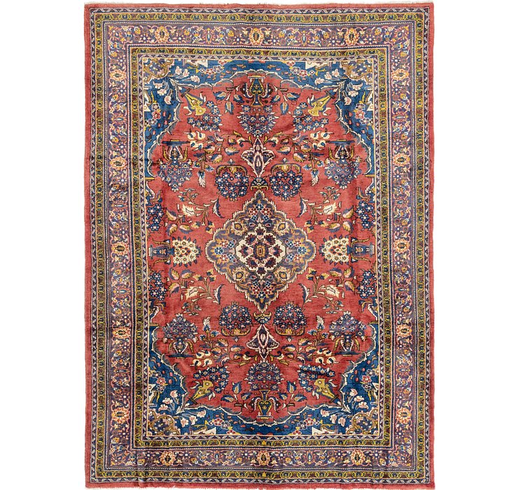 7' 3 x 10' 2 Golpayegan Persian Rug