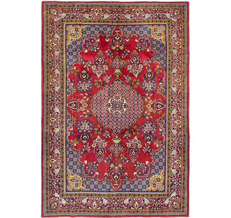 6' 10 x 9' 9 Golpayegan Persian Rug