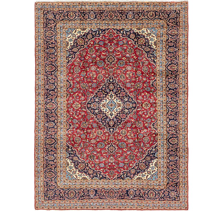 9' 7 x 13' Kashan Persian Rug