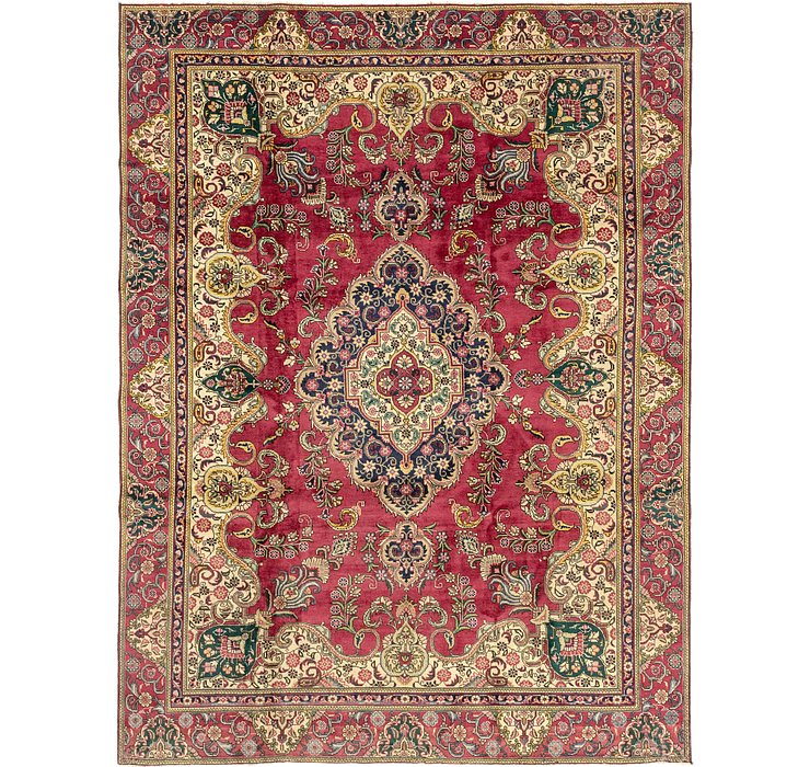 9' 2 x 12' 4 Tabriz Persian Rug