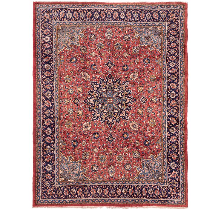10' 10 x 14' Sarough Persian Rug