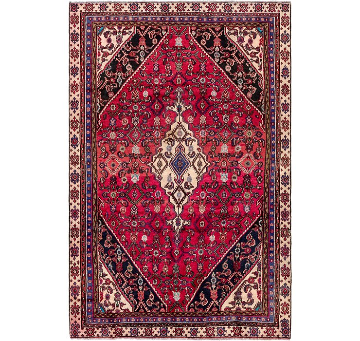 5' 9 x 9' 2 Hamedan Persian Rug