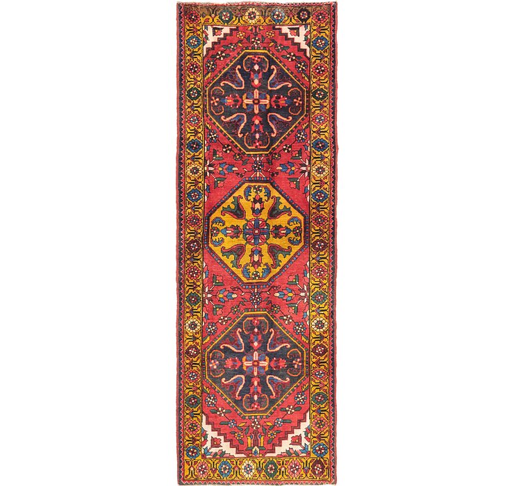 3' 9 x 11' Golpayegan Persian Runn...