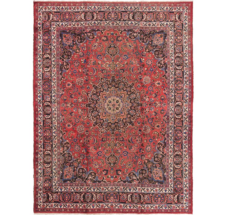 9' 10 x 13' Mashad Persian Rug