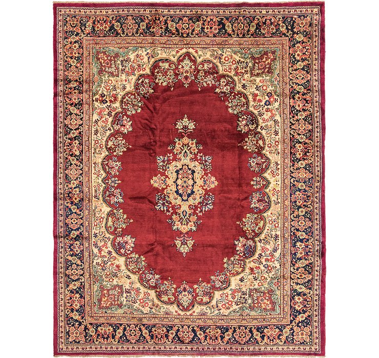 10' 8 x 14' Meshkabad Persian Rug