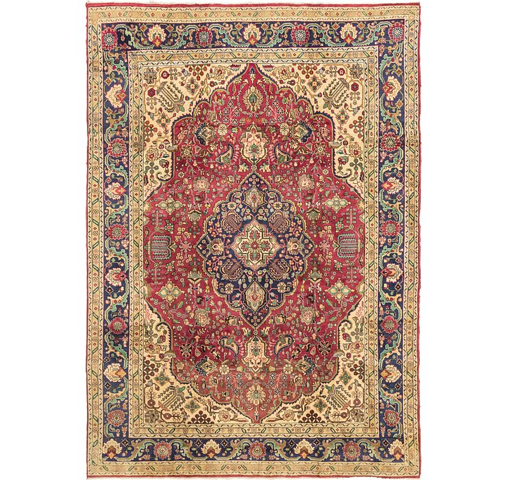 8' 2 x 11' 7 Tabriz Persian Rug