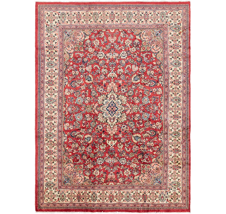 9' 5 x 13' Meshkabad Persian Rug