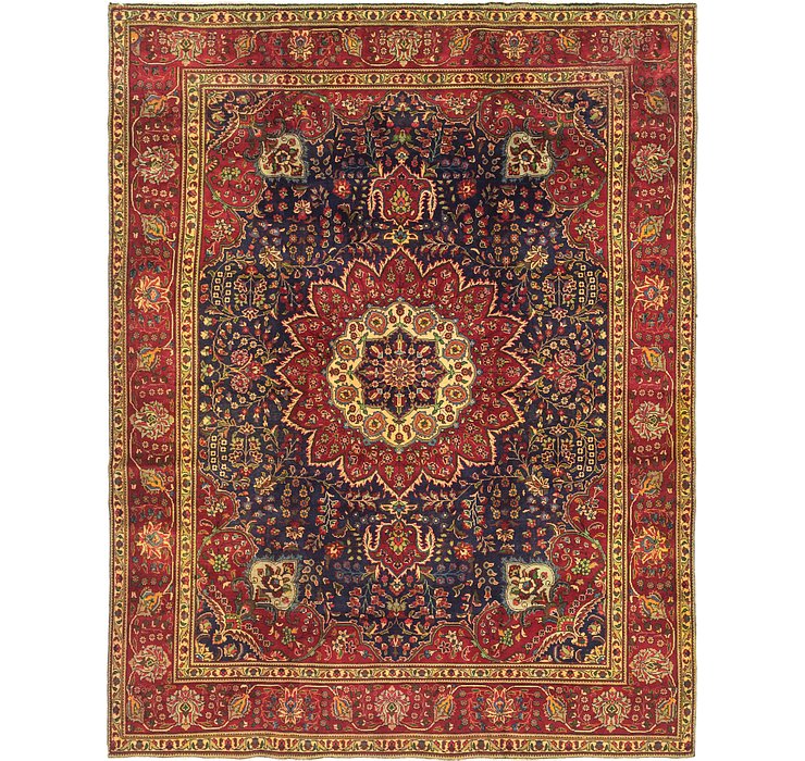 9' 8 x 12' 7 Tabriz Persian Rug