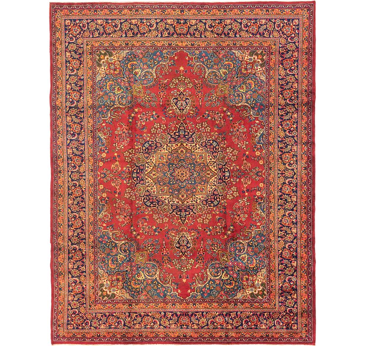 9' 9 x 12' 9 Mashad Persian Rug