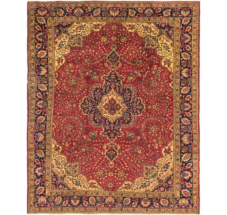 10' x 12' 8 Tabriz Persian Rug