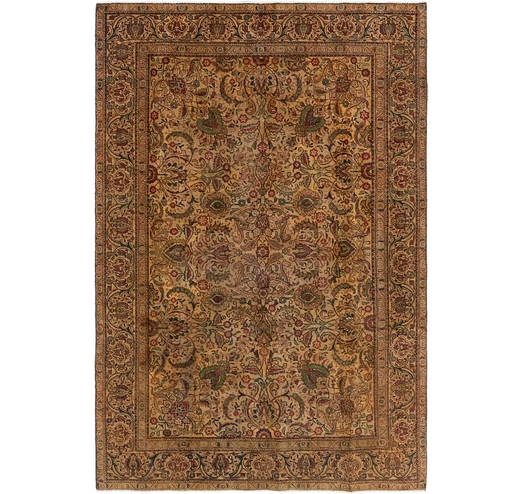 6' 7 x 9' 9 Tabriz Persian Rug