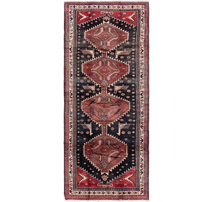 5' 2 x 12' 8 Hamedan Persian Runner ...