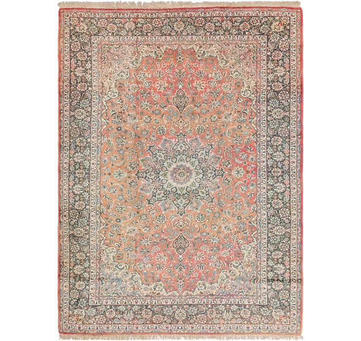 10' x 13' 6 Isfahan Persian Rug