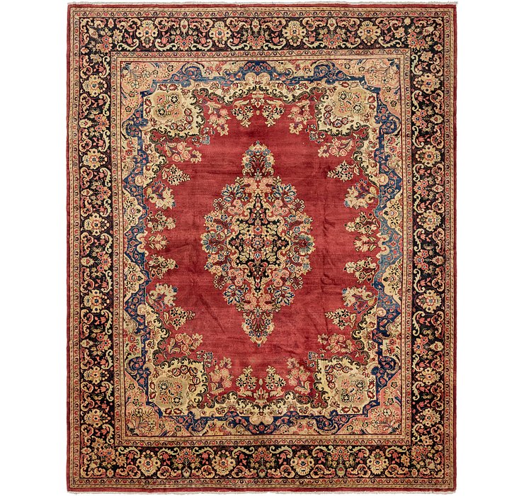 10' 10 x 13' 7 Meshkabad Persian Rug