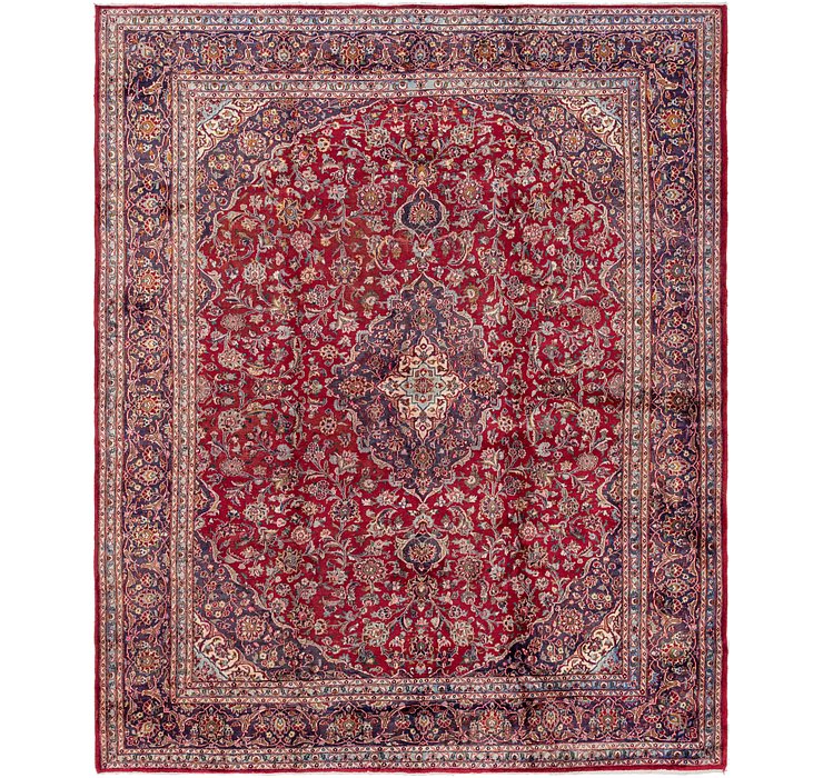 9' 9 x 12' 2 Mashad Persian Rug
