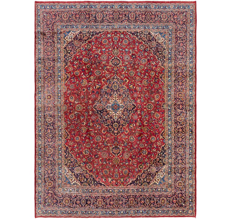 9' 3 x 12' 7 Mashad Persian Rug
