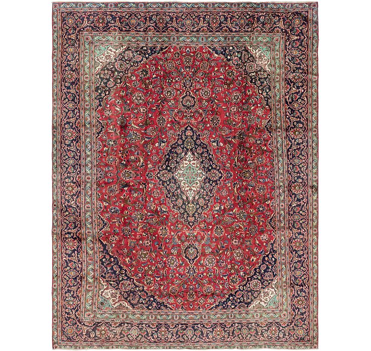 HandKnotted 9' x 11' 10 Kashan Persian Rug