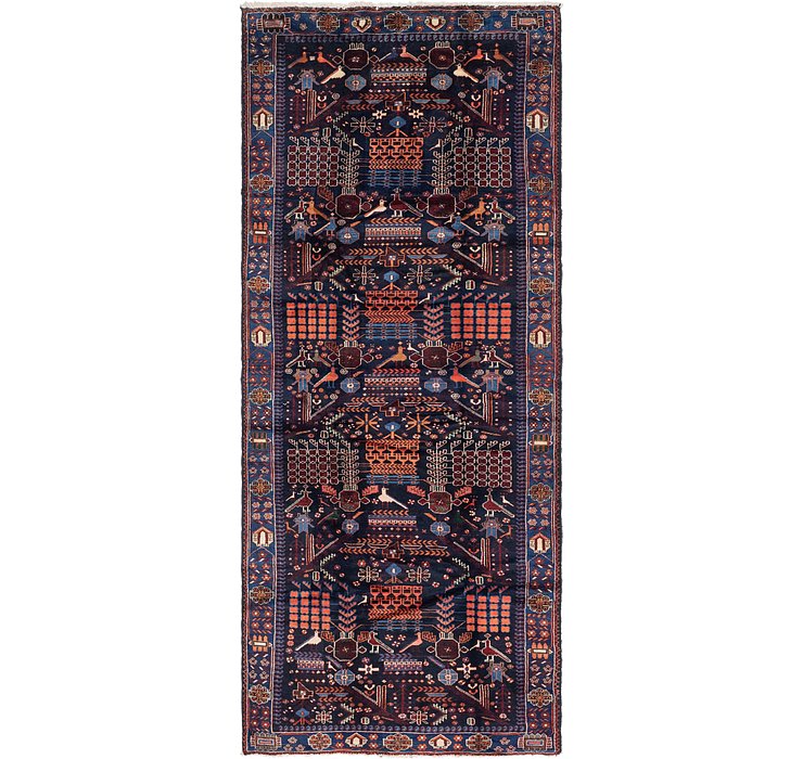 5' 4 x 13' 4 Roodbar Persian Runner ...