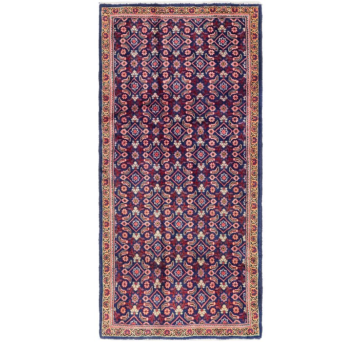 4' x 8' 2 Hossainabad Persian Run...