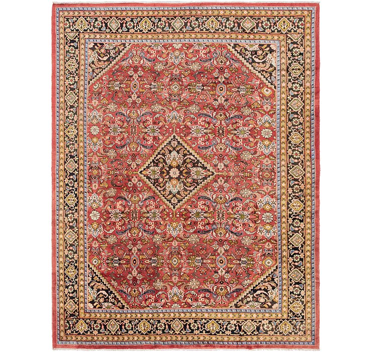10' x 13' 5 Meshkabad Persian Rug