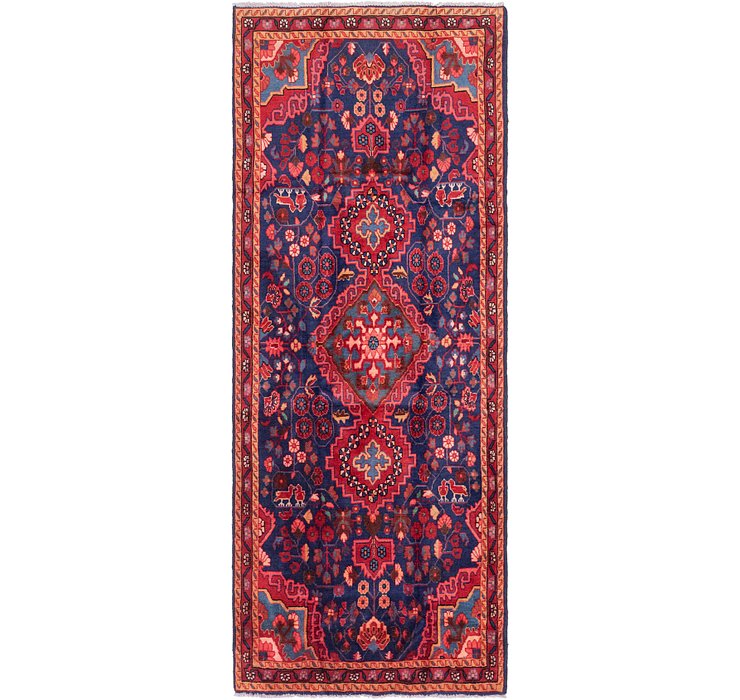 3' 9 x 9' 9 Mahal Persian Runner Rug
