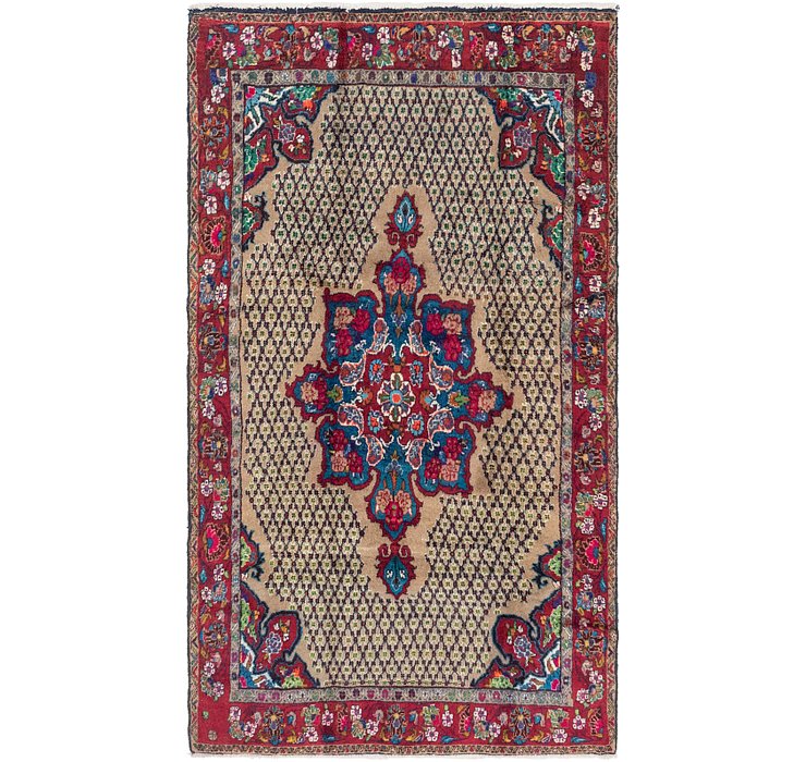 5' x 9' 2 Songhor Persian Rug
