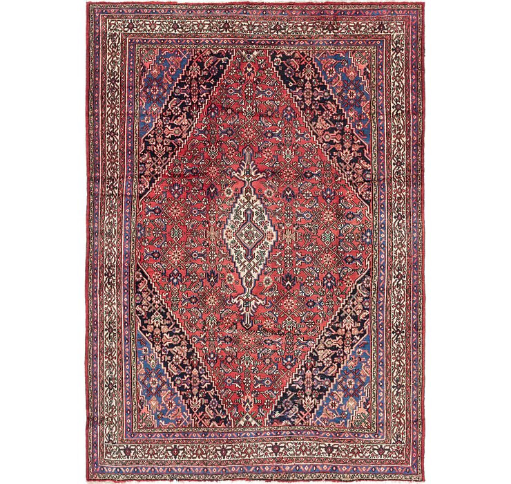 8' 4 x 11' 6 Hamedan Persian Rug