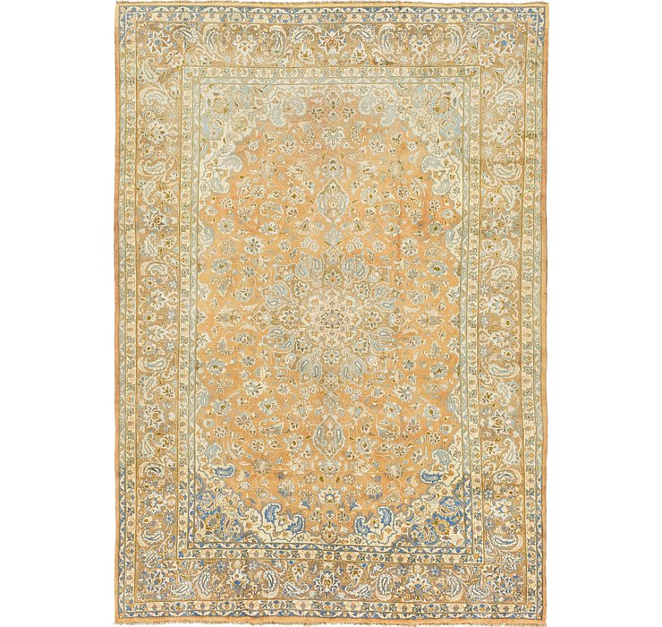 9' 6 x 13' 9 Isfahan Persian Rug