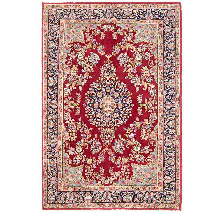 6' 8 x 10' 3 Kerman Persian Rug
