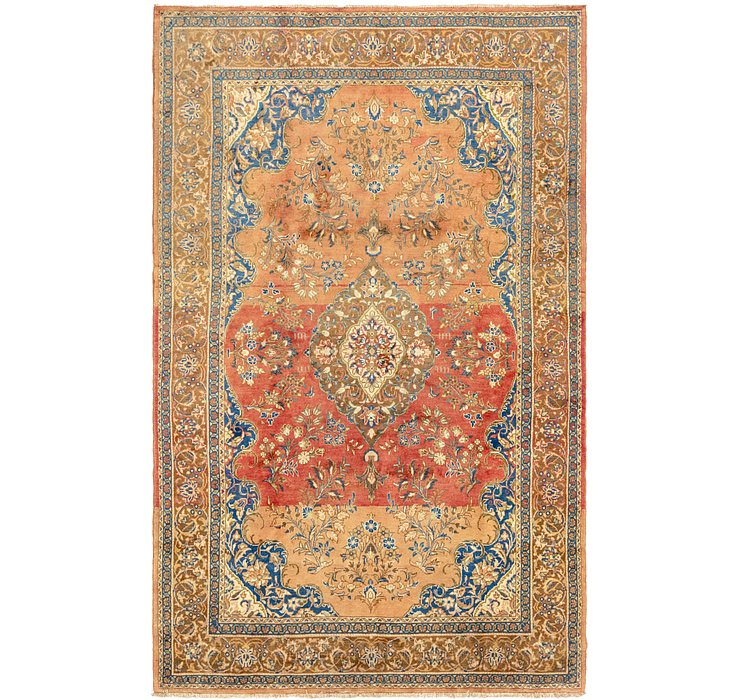 7' x 10' 10 Golpayegan Persian Rug