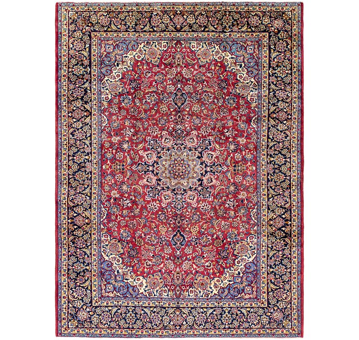 9' 9 x 13' 3 Isfahan Persian Rug