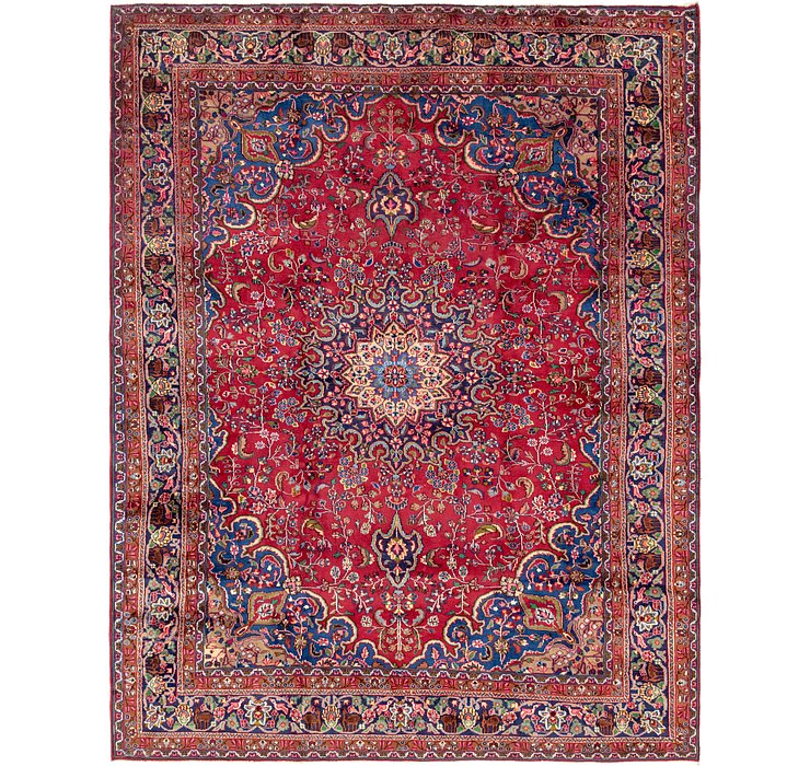 9' 8 x 12' 5 Mashad Persian Rug