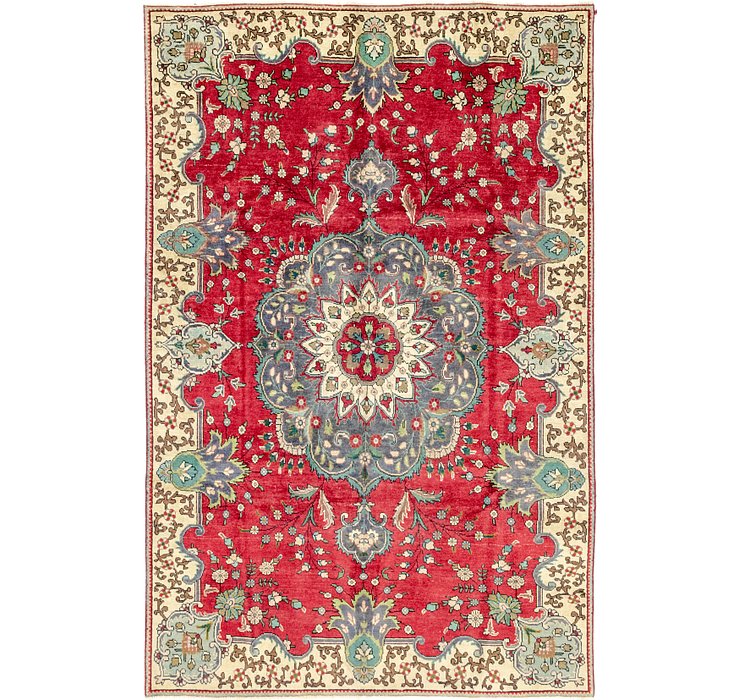 5' 10 x 8' 10 Tabriz Persian Rug