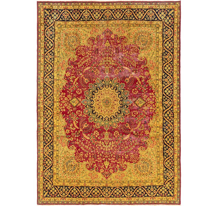 9' 7 x 13' 9 Kerman Persian Rug