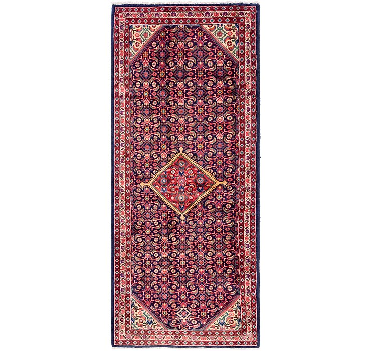 4' 6 x 10' 10 Hossainabad Persian Run...